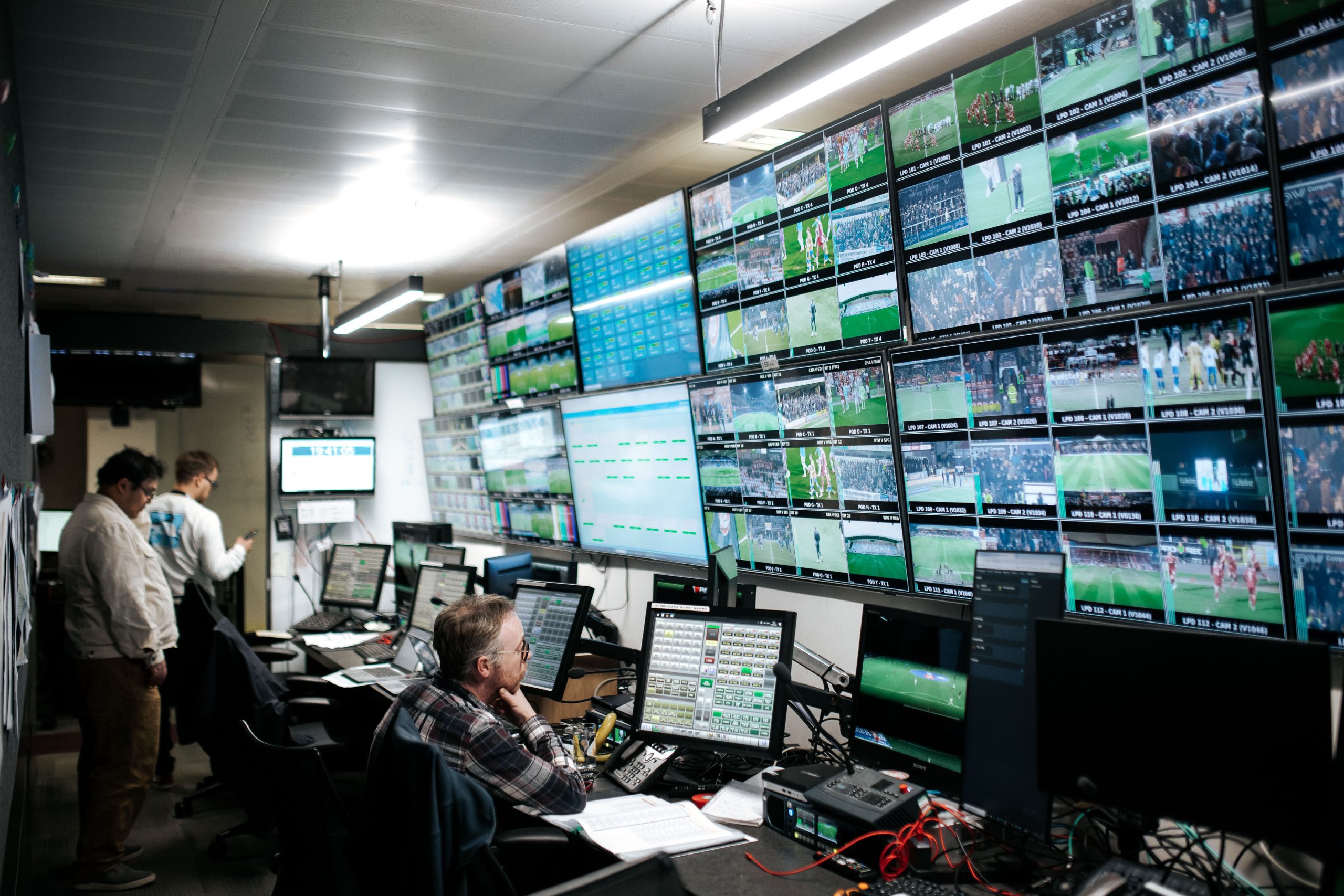 Broadcast Services at IMG&#039;s Stockley Park