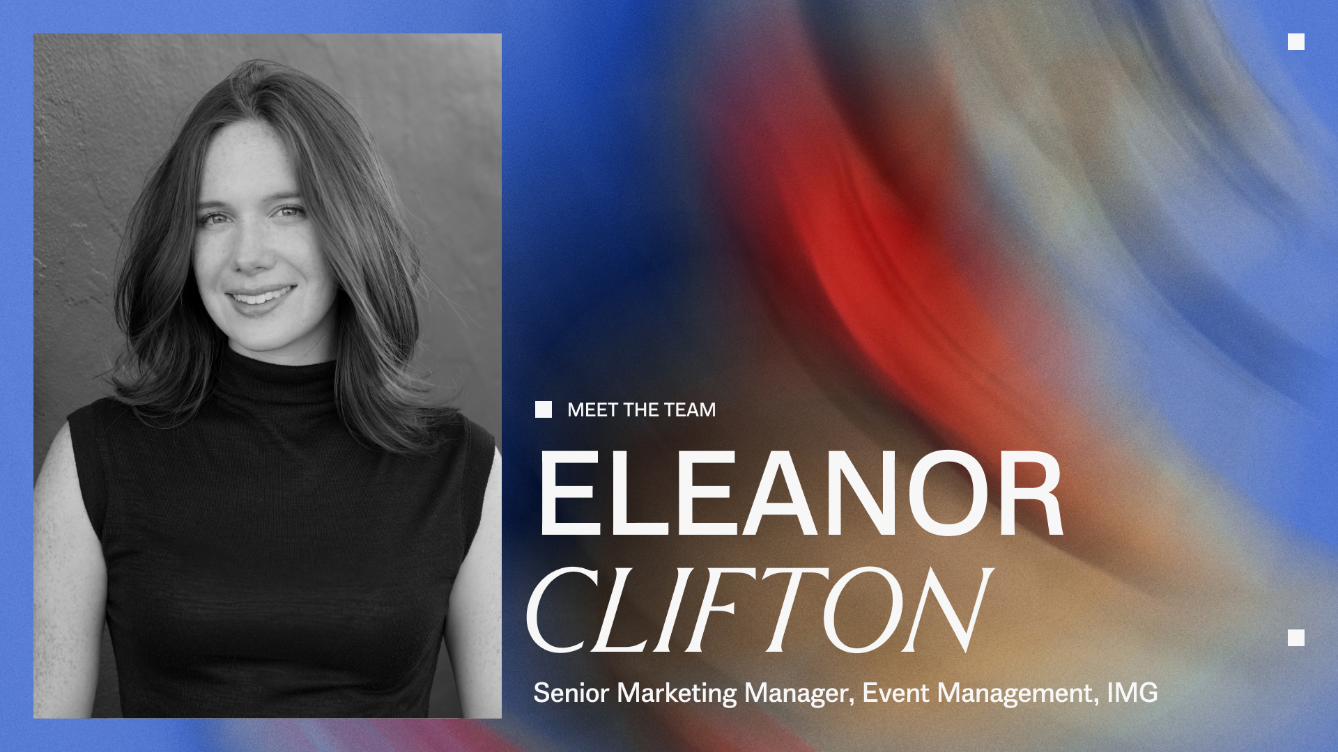 Eleanor Clifton, Senior Manager, Marketing, Golf Events
